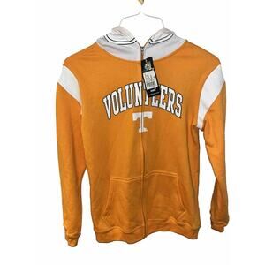 Tennessee Volunteers Helmet Hoodie Youth XL Orange Long Sleeve Full Zip NWT